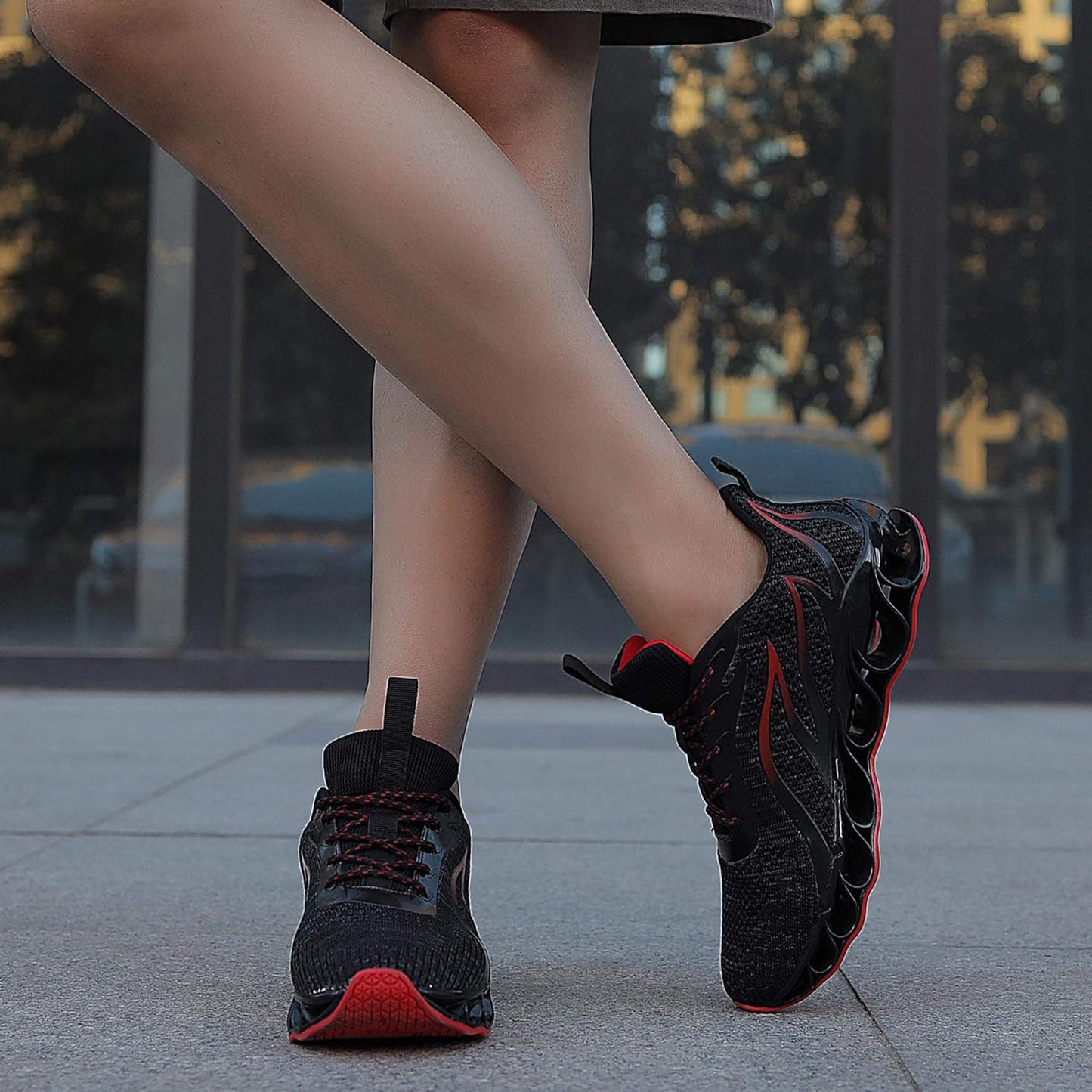 Men'S Walking Shoes Trail Running Athletic Tennis Non Slip Blade Type Fashion Sneakers